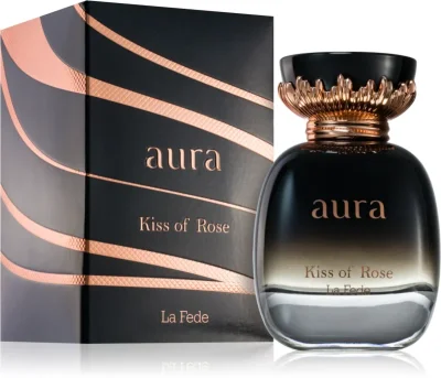 Дамски арабски парфюм Aura Kiss Of Rose La Fede Khadlaj