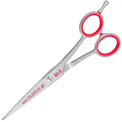 Solingen Roseline Red Straight Scissor 6\" 82575