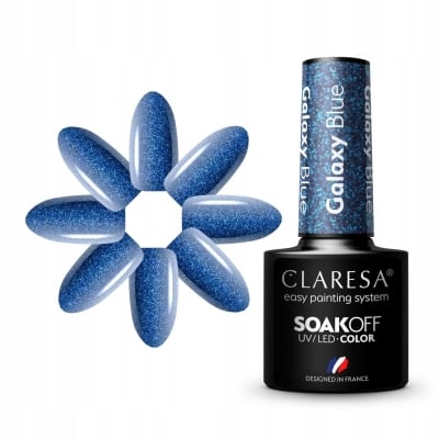 Claresa Гел лак - Galaxy Blue 5мл.