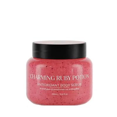 Скраб за тяло с аромат на нар Lavish Care Body Scrub Charming Ruby Potion 250ml