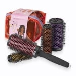 Olivia Garden Multibrush Travel Kit - Кръгла четка 4 в 1 със сменяеми приставки